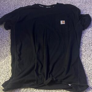 Carhartt Men's Classic Black Tee with Pocket